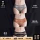 樸盺蕾絲內褲女士夏季薄款2025新款透氣純棉襠性感女生三角中腰短褲 木綠+南瓜+黑色 M 80-100斤