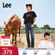Lee【張凌赫代言】涼涼褲723修身中腰直腳中深藍輕薄男牛仔褲潮流 中深藍 31