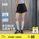 森馬（Semir）休閑褲女涼感寬松顯瘦夏季2025吸濕速干開叉質(zhì)感短褲109325125001