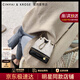 CinvaiKrose輕奢包包女包2025年新款菱格水桶包女士鏈條包單肩斜挎包生日禮物 菱格白【送女友老婆】