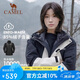 駱駝（CAMEL）羽絨服沖鋒衣男女三合一外套防風(fēng)保暖加絨加厚登山服 AA22265453B