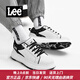 Lee男鞋設(shè)計感增高黑白經(jīng)典板鞋百搭男士休閑鞋時尚小白鞋韓版鞋子男 黑色 42 【標(biāo)準(zhǔn)運(yùn)動鞋碼】