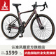 鳳凰公路自行車休閑成人競技鋁合金車架破風(fēng)賽車公路車內(nèi)走線 FR200 變色龍 16速 480mm【170-180cm】