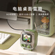 Divoom點(diǎn)音藍(lán)牙音箱歌詞相冊(cè)復(fù)古小電視桌面電子相框便攜式迷你音響床頭助眠白噪音鬧鐘收音機(jī)多功能禮物