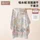 BUBBLE TREE兒童浴巾新生兒吸水絨斗篷帶帽竹棉嬰兒洗澡寶寶秋冬浴袍80*120cm