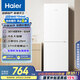 海爾（Haier）179升兩門雙開門小戶型宿舍租房家用電冰箱小型不占地可冷藏冷凍BCD-179LHC2E0WV家電國家補貼15%