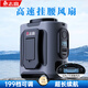 志高掛腰電風(fēng)扇隨身便攜式工地干活戶外工作降溫神器室外制冷充電超強力背腰間腰帶腰部腰掛穿戴小空調(diào) 紳士灰【10000毫安】 199檔調(diào)速+照明+立掛兩用+斷電保護