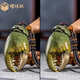 禮佳誠手中有錢螃蟹鉗全銅手把件禮品創(chuàng)意把玩送男友生日禮物小擺件 手中有錢蟹鉗一對+送五帝錢（雙手招財）