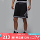 耐克（NIKE）運動(dòng)褲男子Jordan夏季下裝時(shí)尚百搭休閑網(wǎng)眼透氣訓練籃球短褲 HF9911-010 XL