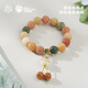 布達(dá)拉宮菩提手串貓爪文玩盤玩菩提根轉(zhuǎn)運(yùn)珠佛珠手鏈女款七夕節(jié)禮物送老婆