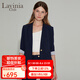 Lavinia Club拉維妮婭新款女式通勤職業(yè)七分袖設(shè)計感氣質(zhì)干練西裝B33W12 藏藍(lán)色 L 170/92A