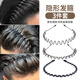 東義嚴選發(fā)箍男士隱形不勒頭壓發(fā)頭箍女發(fā)卡學(xué)生網(wǎng)紅碎發(fā)整理器發(fā)夾3件套