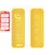中國黃金 Au9999黃金薄片投資金條50g
