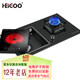 黑狗（HEIGOO）猛火可拆分體組合式不挑鍋電陶爐燃氣灶氣電氣兩用灶具臺式嵌入式煤氣灶二合一體一電一氣雙灶 左電陶(分體款)右氣 管道天燃氣12T