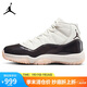 Jordan籃球鞋女喬丹AJ11 JORDAN 11運(yùn)動鞋 AR0715-101白棕粉36.5