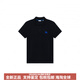 博柏利（BURBERRY）巴寶莉SS24馬術(shù)騎士徽標(biāo)刺繡修身短袖Polo衫男款黑色 黑色 L 無原裝禮袋禮盒