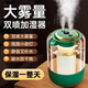小米有品系列款米家醫(yī)用級納米細霧加濕器雙噴頭大噴霧家用辦公室母嬰桌面 夜燈綠色 大容量+氛圍燈