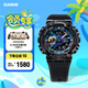 卡西歐（CASIO） G-SHOCK 金屬系列小鋼炮GM-110時(shí)尚運(yùn)動(dòng)男士手表防水防震 GM-110B-1APR-200M防水