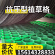 宏飛盛植草格塑料草坪格停車(chē)場(chǎng)庭院綠化網(wǎng)格護坡停車(chē)位屋頂小區消防車(chē)道 加強型【高度5cm】 平口 一塊