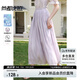 尚都比拉輕奢垂墜感A字半身裙女夏季高級感顯瘦優(yōu)雅流光裙高腰氣質(zhì)中長裙