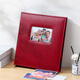 NCL日本仲林6寸相冊本紀念冊家庭影集情侶相薄照片收納冊皮 紅色【NBPU-KG400-R】