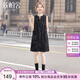 絲柏舍寬松背心裙2025夏裝新裝女小個子設計感法式A字連衣裙S52B2045L