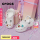 crocs卡駱馳厚底云朵洞洞鞋七夕禮物|206750 白色-100 37/38(240mm)
