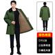 清杰銘老式軍大衣棉襖棉大衣男女士加厚中長(cháng)款保安勞保大衣東北防寒棉服 中長(cháng)95CM-加棉-不可脫卸內里 均碼號（100-190斤可穿）