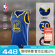 NIKE耐克NBA官方-勇士隊(duì)庫(kù)里球衣運(yùn)動(dòng)背心速干男籃球服DN2005-401 勇士/庫(kù)里速干球衣（藍(lán)色） L