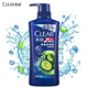清揚(CLEAR)洗發(fā)露清爽控油去屑止癢洗頭膏水潤蓬松男女洗發(fā)水 男士去屑清爽控油型 500g*1瓶
