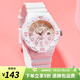 卡西歐（CASIO）手表 時(shí)尚運(yùn)動學(xué)生表  防水石英女表 兒童表高中生手表禮物 LRW-200H-4E2 店長推薦