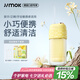 錦美客（JIMOK）德國電動沖牙器便攜式家用牙結(jié)石牙齒清潔沖洗器七夕情人節(jié)送男女生日禮物5支噴嘴 檸檬黃便攜出游