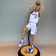 NBA球星杜蘭特1/6諾維茨基羅德曼籃球明星玩具手辦模型擺件 1/6諾維茨基41號(hào)
