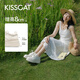 KISSCAT接吻貓女鞋美洋/秦嵐同款8cm內(nèi)增高太妃糖厚底德訓(xùn)運(yùn)動(dòng)小白鞋 椰奶白 36 (230mm)