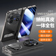 Freeson 適用vivo X Fold5手機(jī)殼真皮保護(hù)套折疊屏鏡頭全包防摔支架皮套【頭層牛皮+前屏高清膜一體】黑色