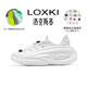 LOXKI（洛克斯基）Alpha洞洞鞋夏季戶外運(yùn)動(dòng)涼鞋厚底洞洞鞋男女同款 彩云白+鞋花-建議選擇購買升級(jí)款 39