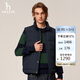 哈吉斯（HAZZYS）男裝 羽絨服背心馬甲ASFZU0BDI02 深藏青色DN 170/92A46