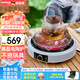德國(guó)寶（German Pool）家用電陶爐小型 低噪柔音 旋鈕控溫可定時(shí) 不挑鍋具 2200W大功率13檔可爆炒  圍爐煮茶 遠(yuǎn)紅外煮茶 電陶爐單機(jī)【升級(jí)旋鈕】