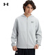 安德瑪（UNDERARMOUR） Vibe Windbreaker男子梭織運動(dòng)休閑外套1386555 摩登灰011 L