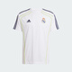 阿迪達(dá)斯 （adidas）男子 足球系列 REAL UBP TEE 短袖 JF2591 白色  XL 