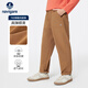 納維凱爾（Navigare）男童褲子秋季兒童休閑褲運動(dòng)長(cháng)褲高彈百搭舒適海邊漫步焦糖130
