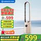 艾美特（AIRMATE）風(fēng)扇無(wú)葉塔扇語(yǔ)音智控負(fù)離子凈化家用直流變頻輕音省電自然風(fēng)柔風(fēng)塔扇大風(fēng)量搖頭循環(huán)風(fēng)扇 CE-RI7【負(fù)離子凈化遙控款】