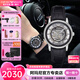 安普里奧·阿瑪尼（Emporio Armani）手表男自動(dòng)機(jī)械表七夕情人節(jié)禮物送男友黑武士鏤空明星同款腕表 黑武士男表 AR1981