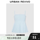 UR2025春季新款女裝休閑簡(jiǎn)約壓褶修身吊帶背心UYY450008