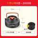 北岳戶外鍋具露營(yíng)炊具燒水茶壺煎鍋便攜野外鍋具野營(yíng)吊鍋套鍋用品套裝 【食品級(jí)鋁合金】1.1升水壺+袋子