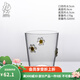 九土創(chuàng)意立體小花玻璃杯高硼硅耐熱玻璃杯牛奶杯咖啡杯果汁杯 清新黃矮款杯