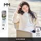 麥檬23春季新款米白羊毛溫柔小香風(fēng)短外套女5DC110101 米白5DC110101 S