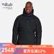 Rab秋冬男士700蓬羽絨疏水硬殼連帽外套防撕裂保暖羽絨服 QDB-49 黑色/BLK M