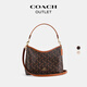蔻馳（COACH）【禮物】奧萊女士女包LAUREL 30號單肩包腋下斜挎包流浪包通勤 IM/松露色 混合色