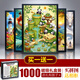 藝臣玩具帶相框1000片拼圖成人版高難度大型掛墻裝飾畫(huà)熊貓國潮玩解壓治愈 【彩盒裝】熊貓樂(lè )園+帶實(shí)木相框